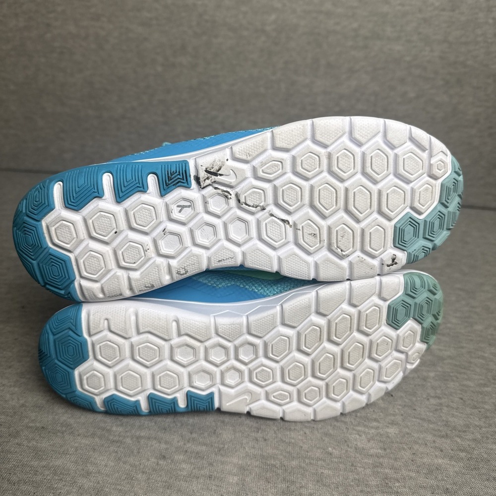 Nike Flex Experience RN 4 Womens Blue Mesh Trainers  Shoes Size 11 - Picture 9 of 10